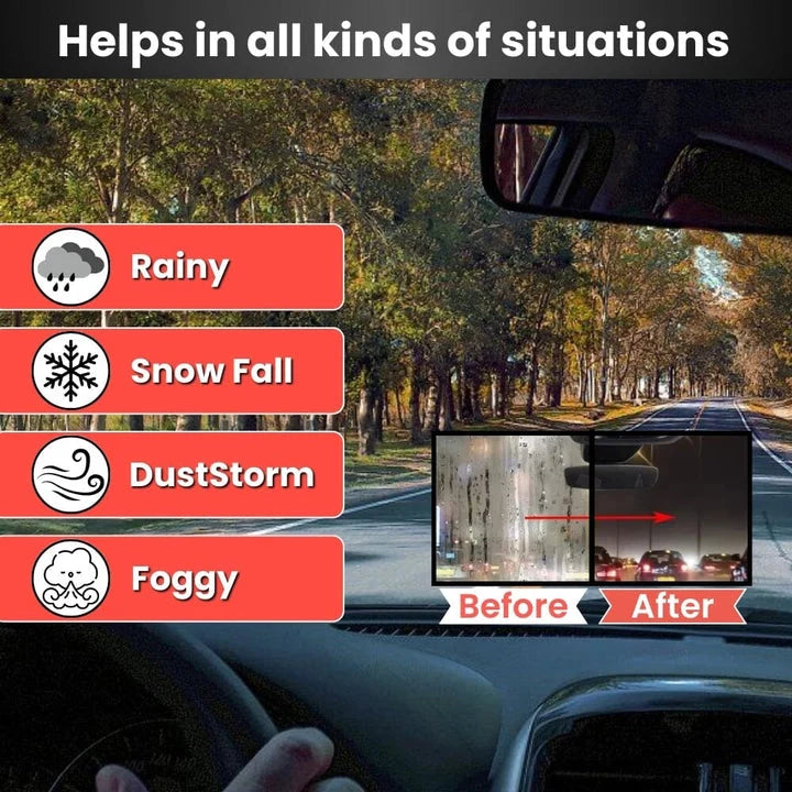 Instant Clear Car Glass Cleaner (Buy 1 Get 1 FREE )