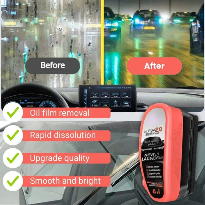 Instant Clear Car Glass Cleaner (Buy 1 Get 1 FREE )