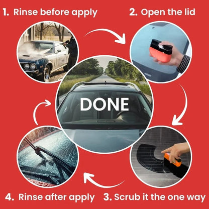 Instant Clear Car Glass Cleaner (Buy 1 Get 1 FREE )